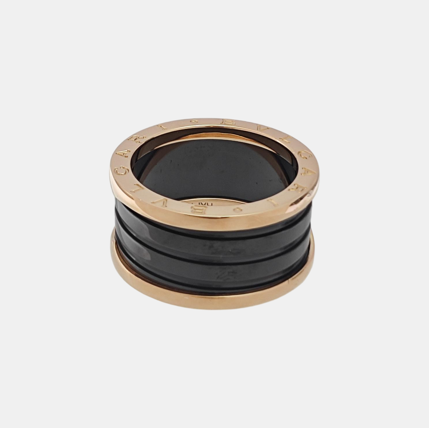 B.ZERO1 18k Rose Gold Ring EU 58