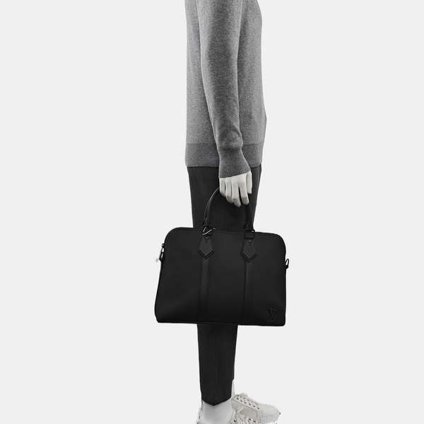 Calfskin Shoulder Bag Black
