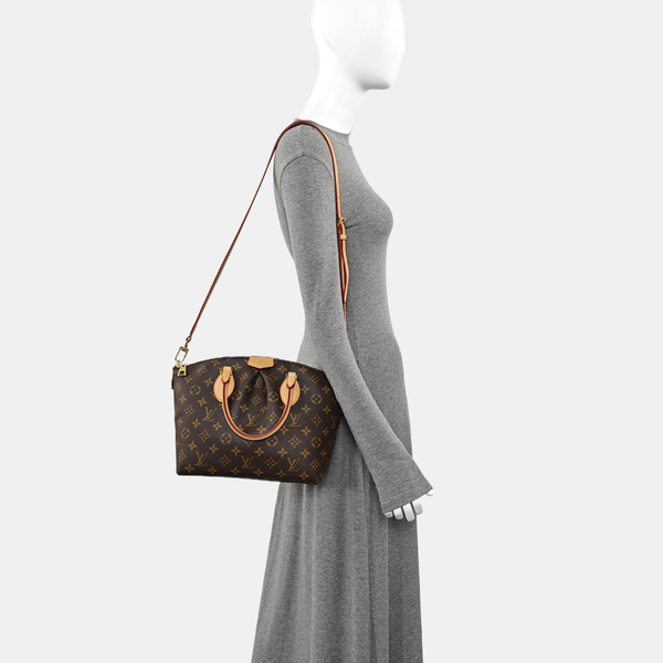 BOETIE PM Monogram Coated Canvas Brown