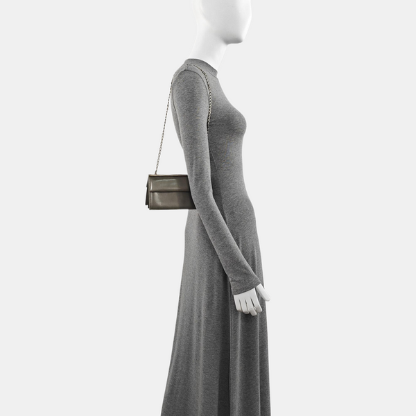 Patent Leather Gray