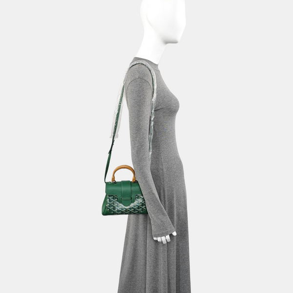Saïgon Mini Coated Canvas Green