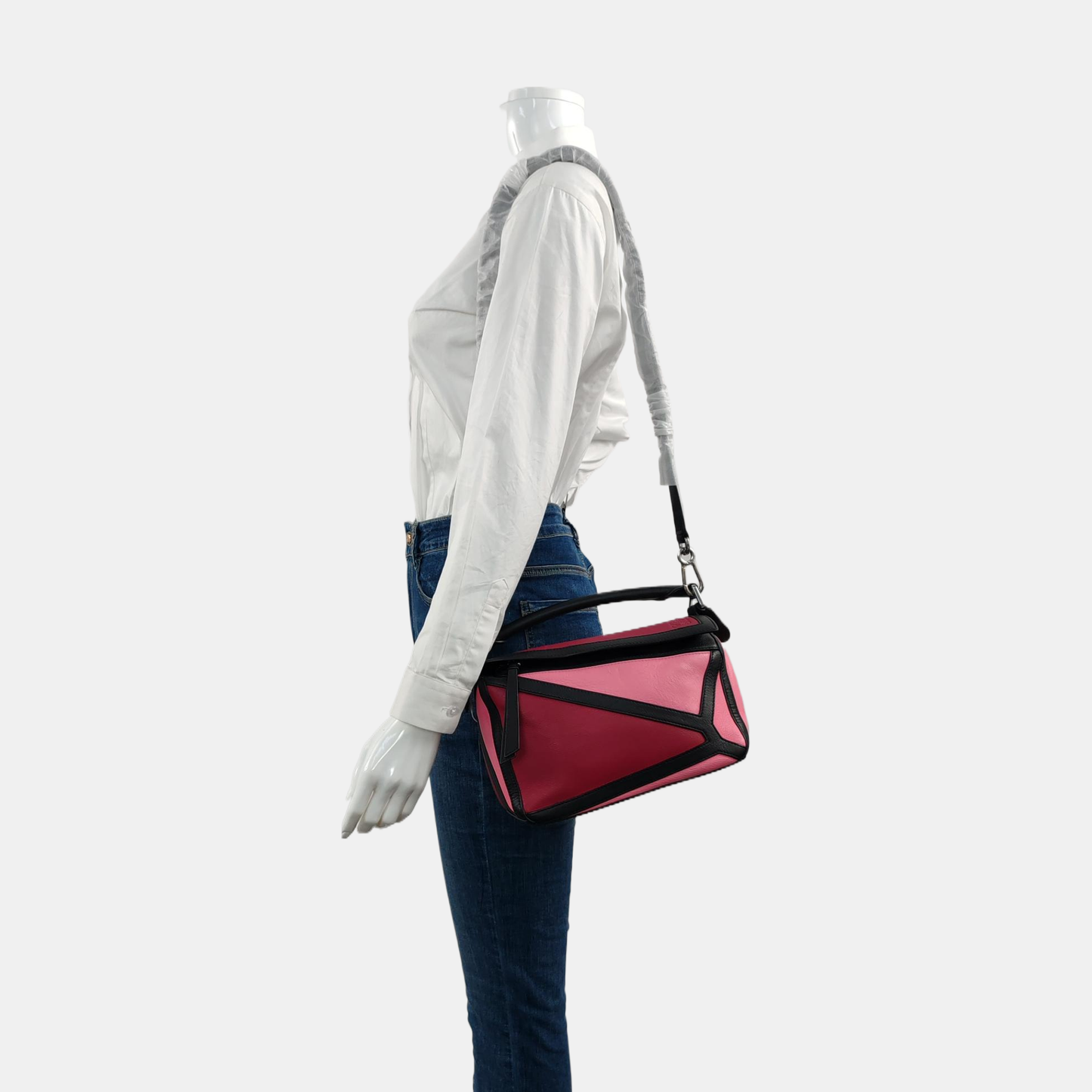 Authenticated pre-owned  Puzzle Small Calfskin Multicolor - Shoulder Bag at Looply