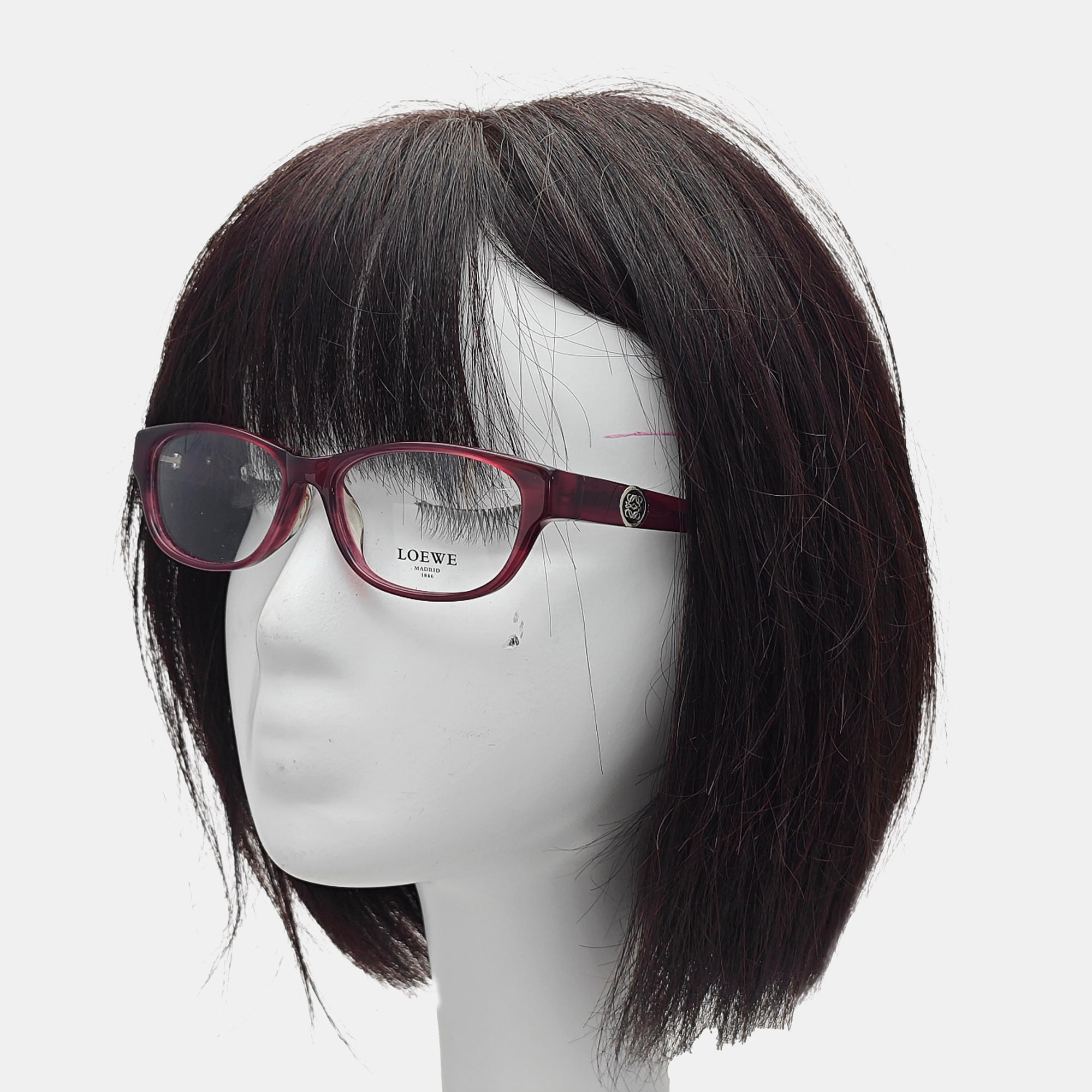 Synthetic Eyeglasses Red
