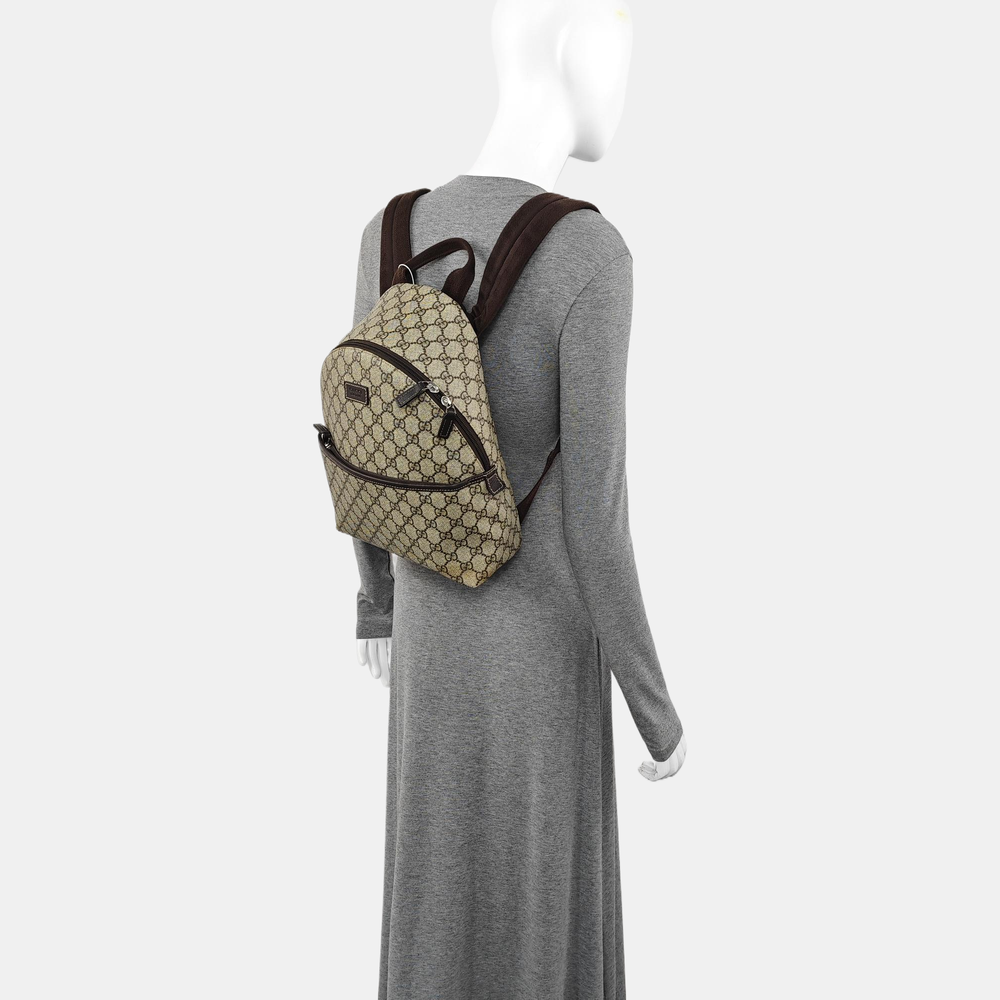 Signature Monogram Coated Canvas Beige