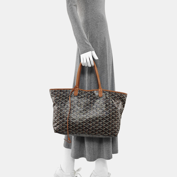 Saint Louis PM Coated Canvas Black