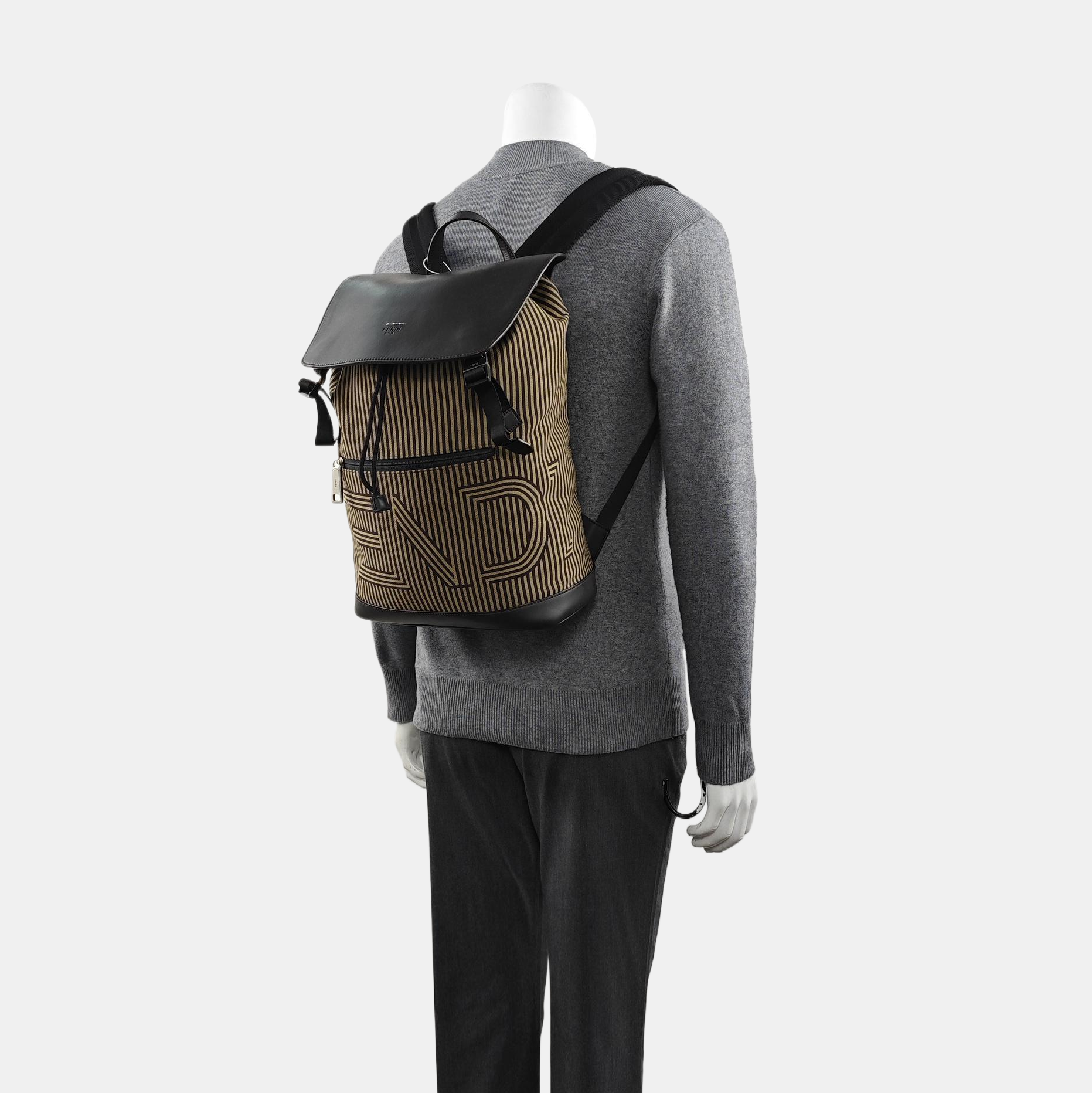 Canvas Backpack Brown