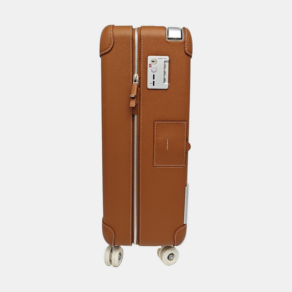 Calfskin Luggage Brown