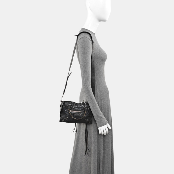 Classic City Mini Lambskin Gray