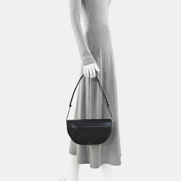 Olympia Small Calfskin Black