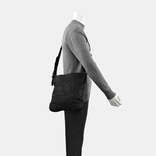 Calfskin Shoulder Bag Black