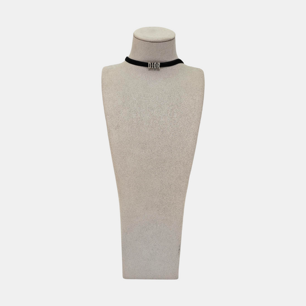 Dio(r)evolution Fabric Black Necklace