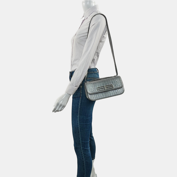 Calfskin Silver