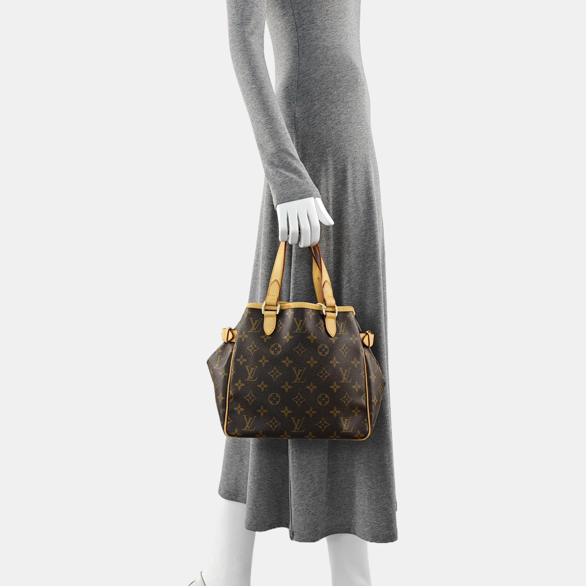 BATIGNOLLES PM Monogram Coated Canvas Brown