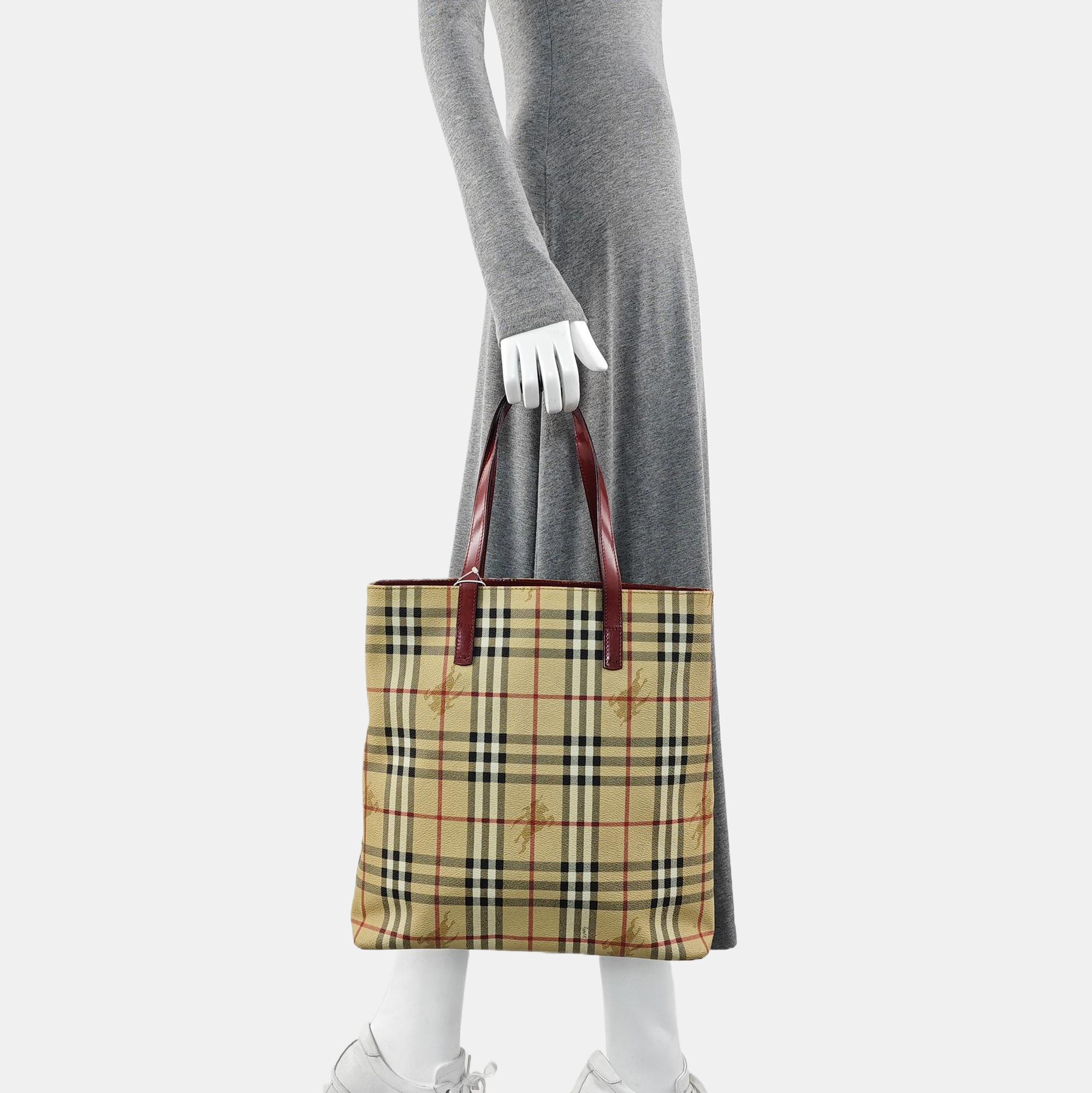 Coated Canvas Top Handle Bag Multicolor