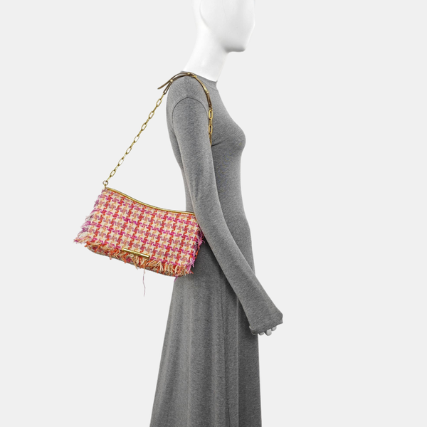 Fabric Shoulder Bag Multicolor