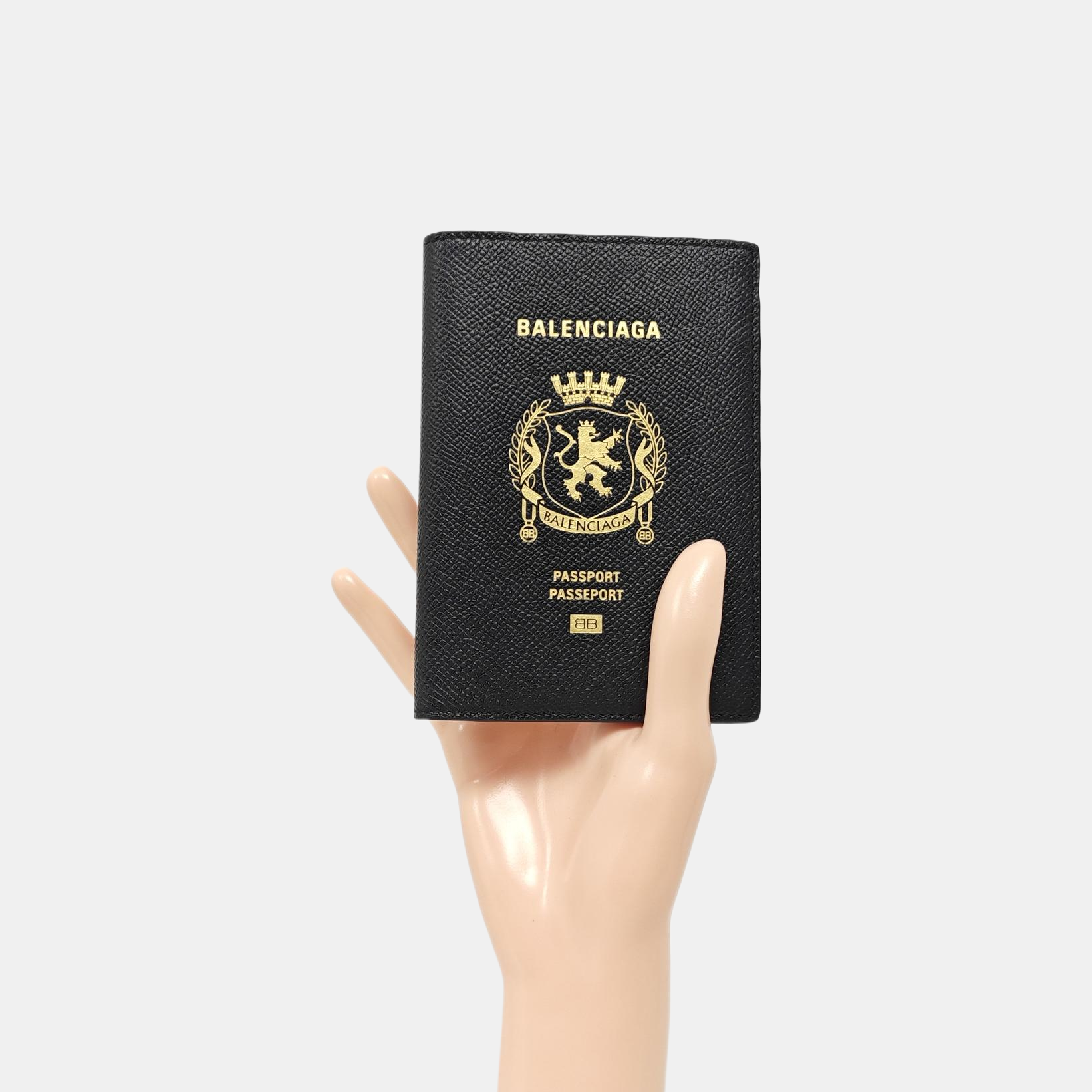 Calfskin Card Holder Black