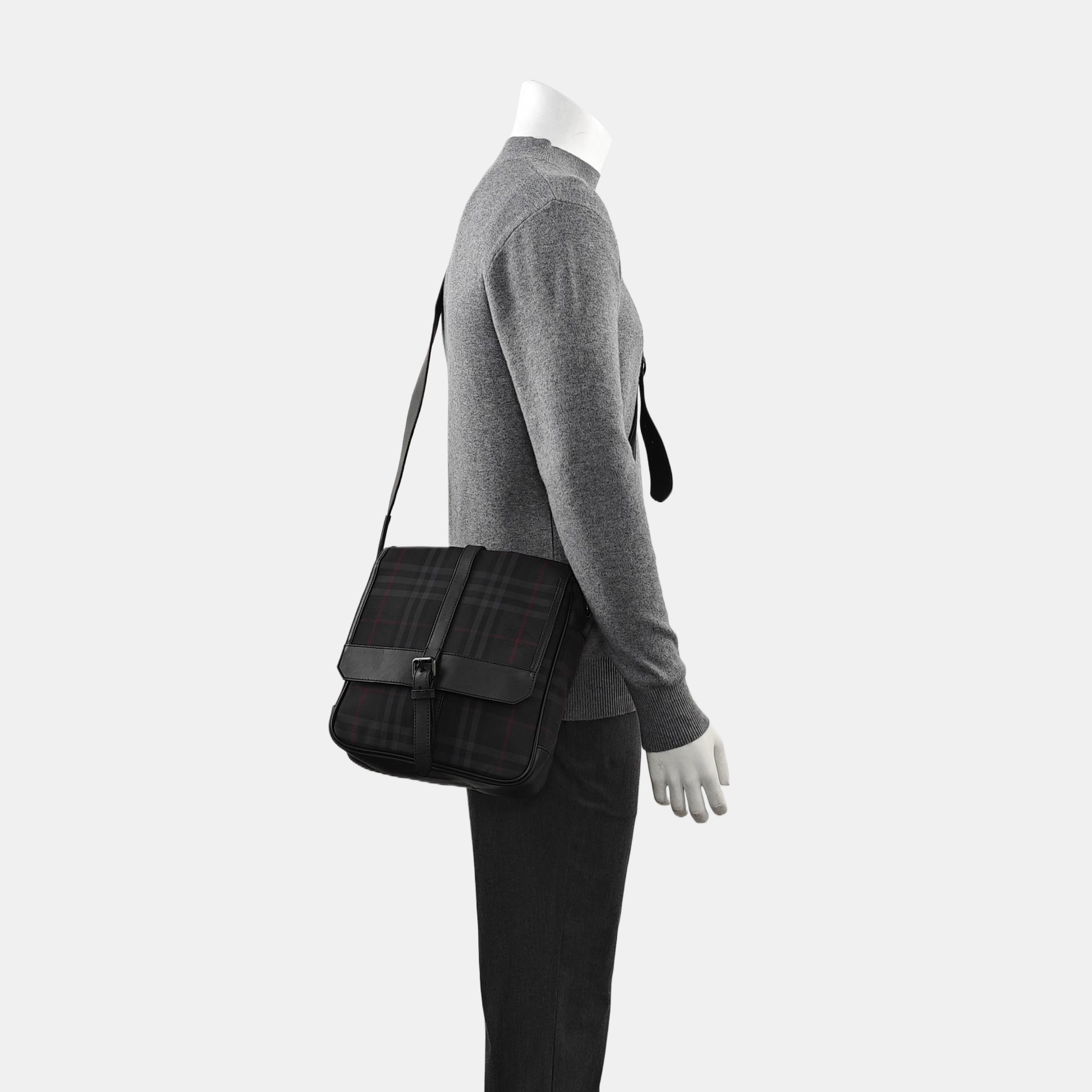 Canvas Shoulder Bag Black
