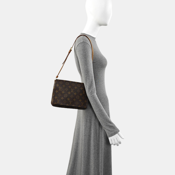 MUSETTE TANGO Monogram Coated Canvas Brown