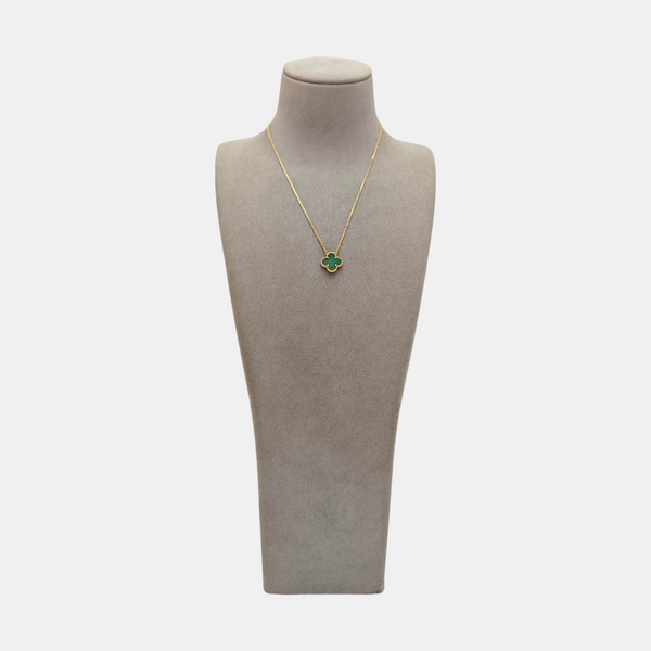 Vintage Alhambra 18k Gold Necklace