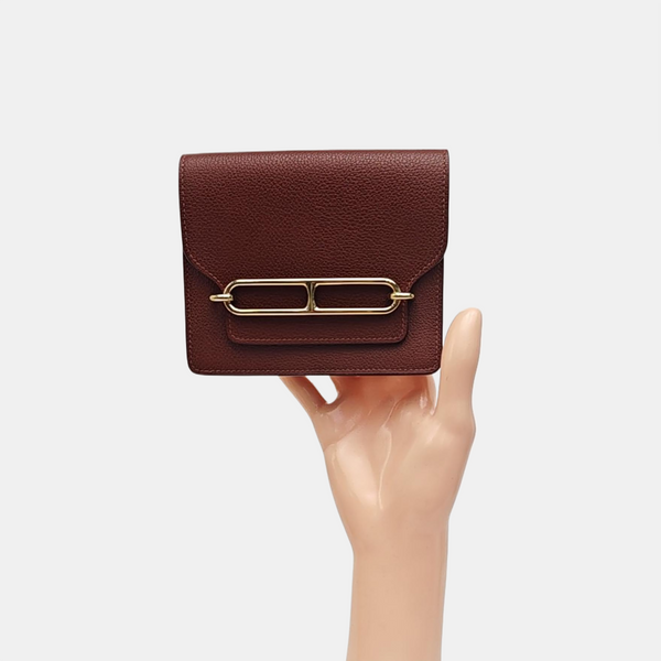 Roulis Slim Evercolor Red Wallet