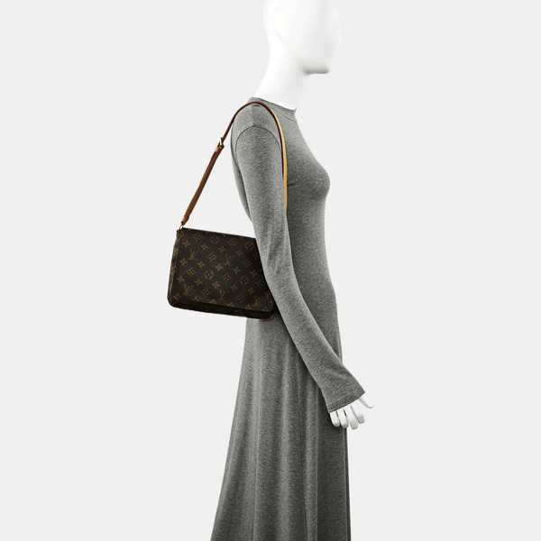 MUSETTE TANGO Monogram Coated Canvas Brown