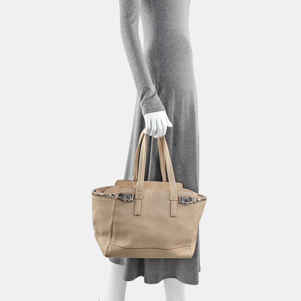 Calfskin Tote Bag Pink