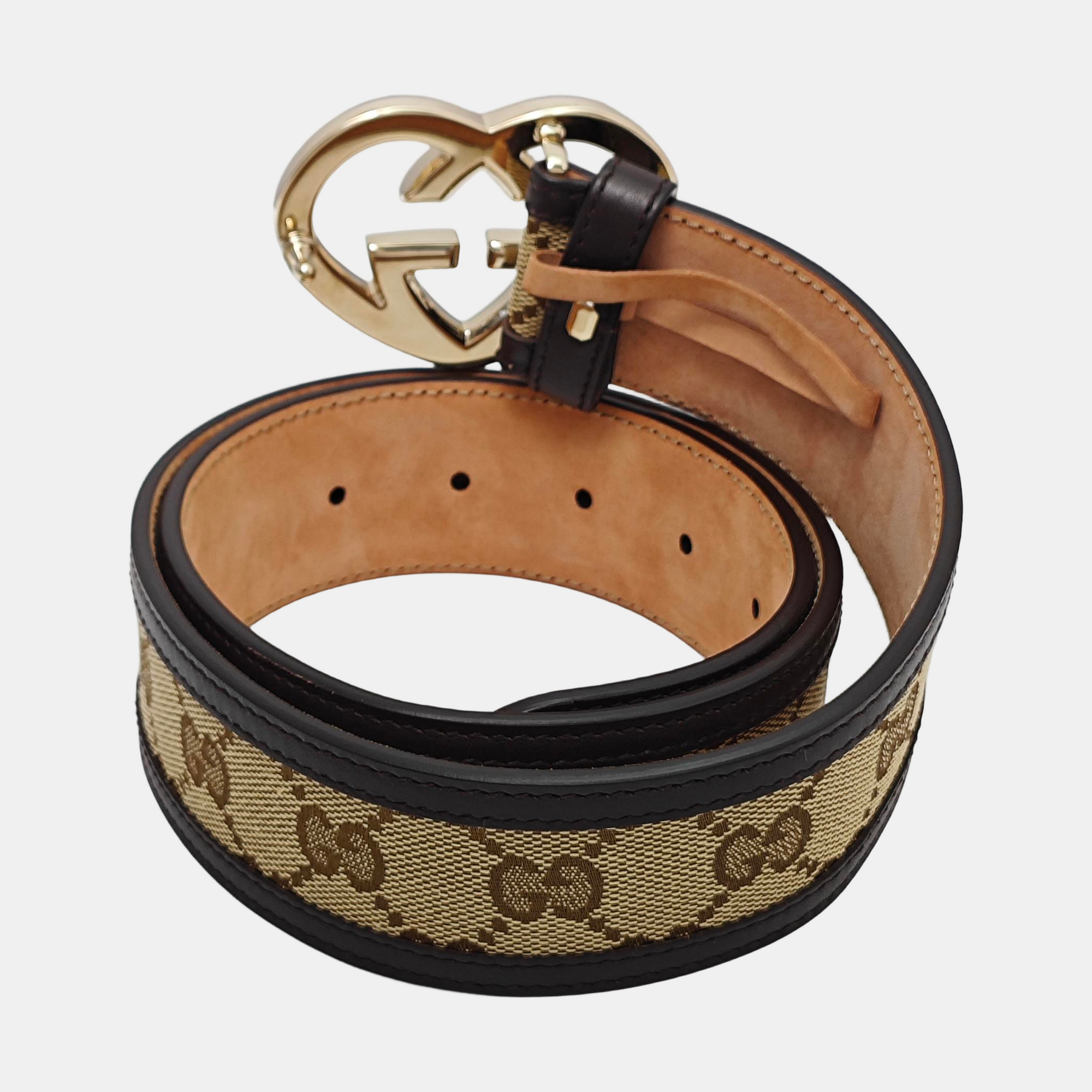 Fabric Belt Beige