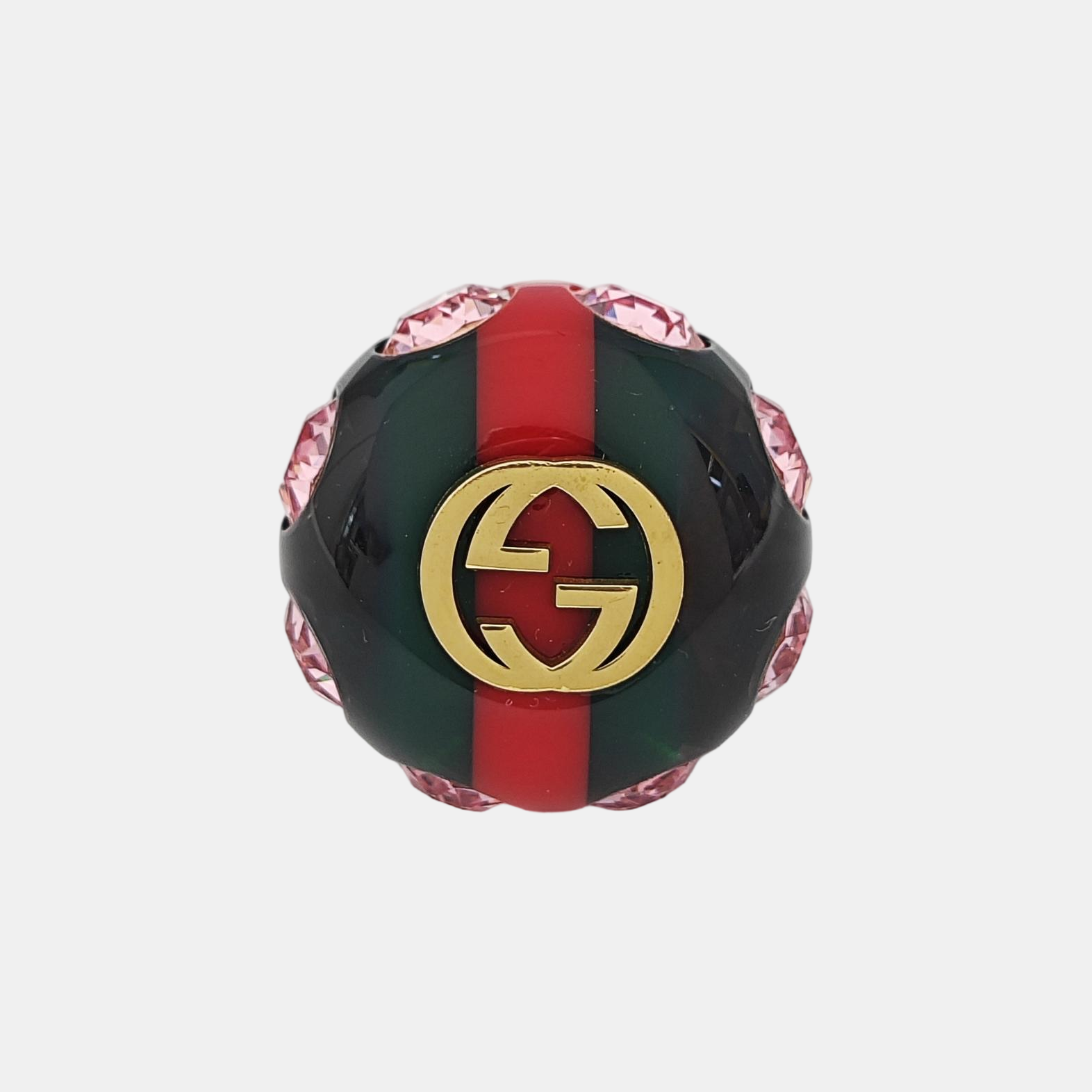 Metal Green Ring EU 55