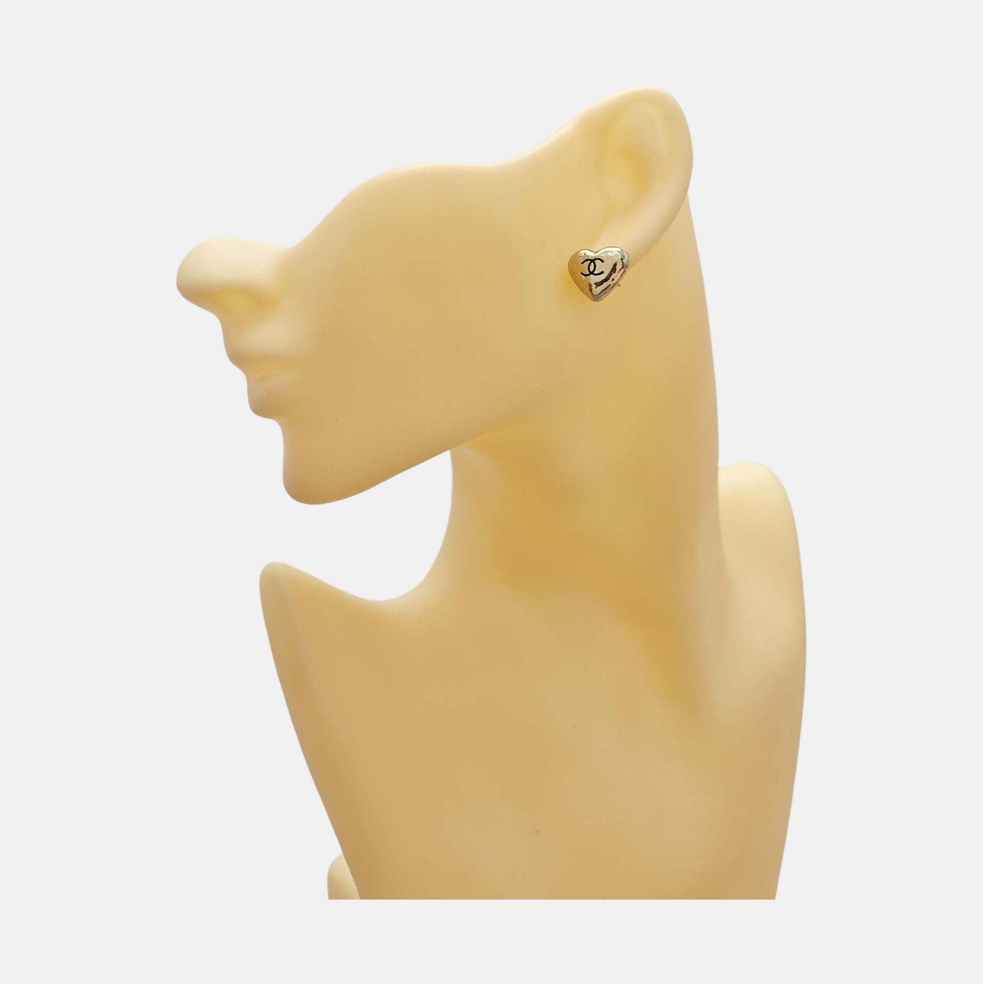 Metal Gold Stud Earrings