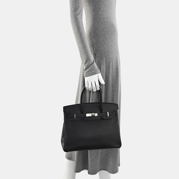 Birkin 30 Epsom Black