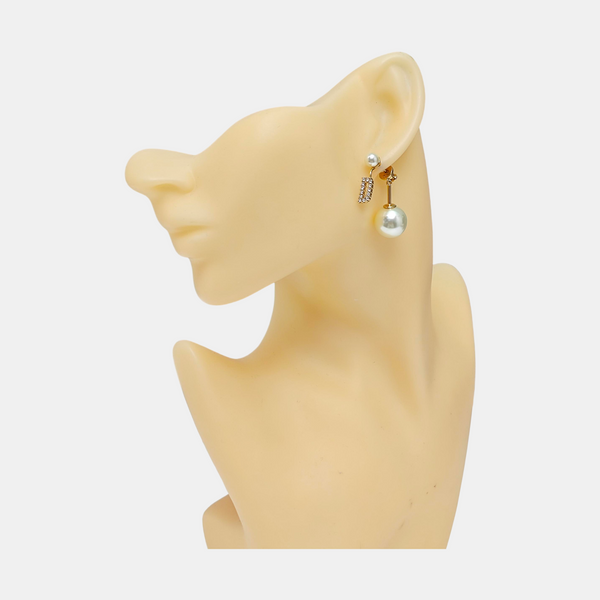 My Abcdior Tribale Metal Gold Earrings