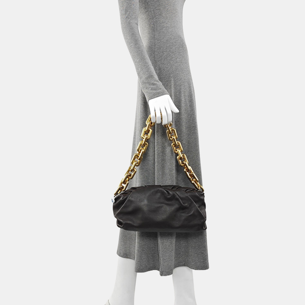 The Pouch Mini Calfskin Brown