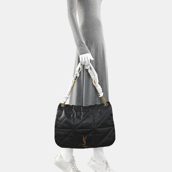 JAMIE 4.3 Quilted Lambskin Black