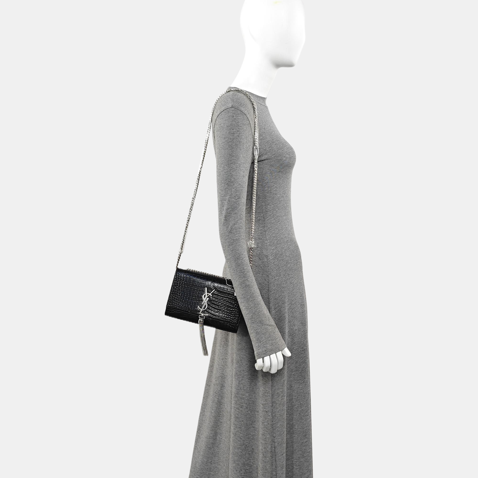 KATE Small Calfskin Black