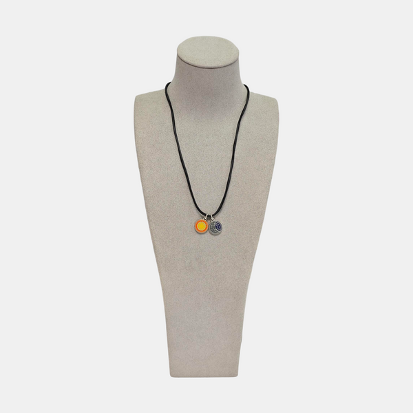 Leather Black Necklace