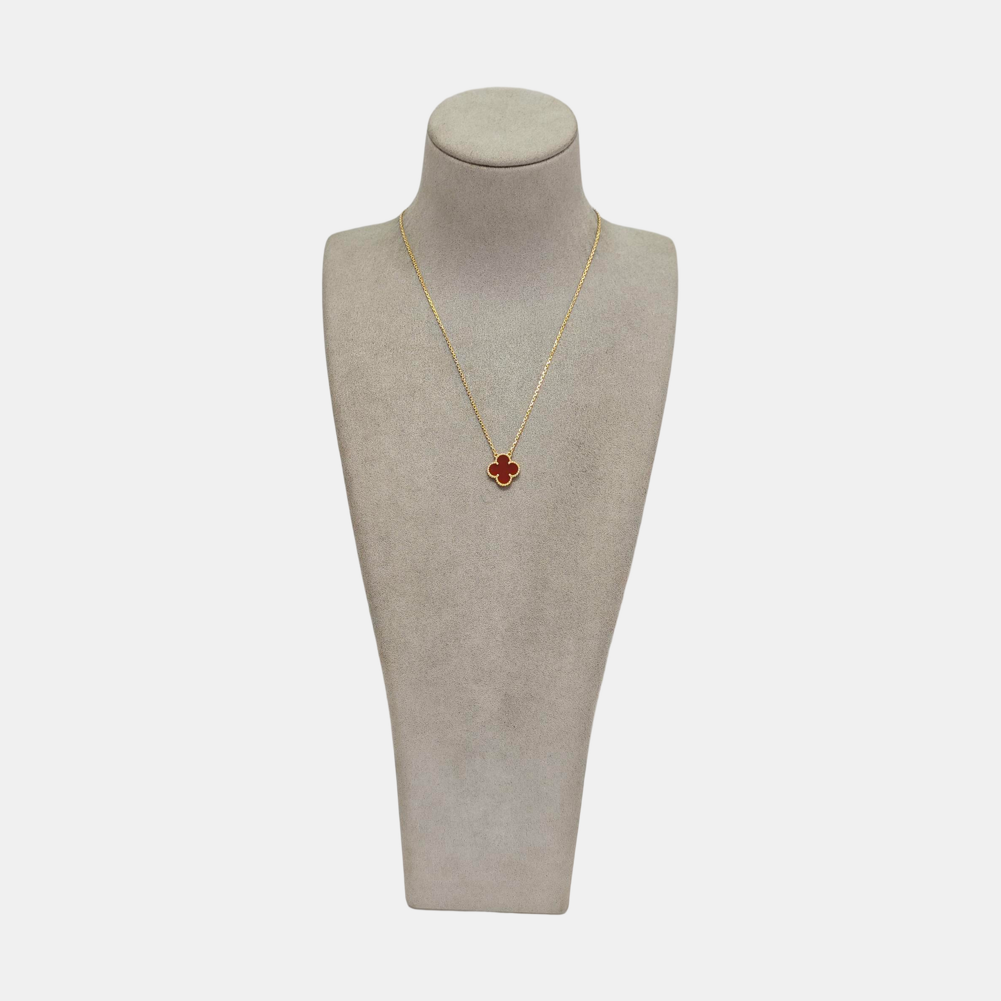 Vintage Alhambra 18k Gold Necklace