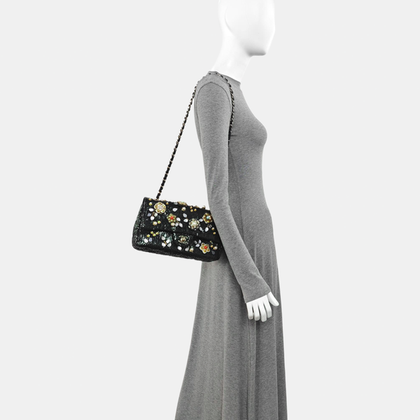 Special Material Shoulder Bag Green