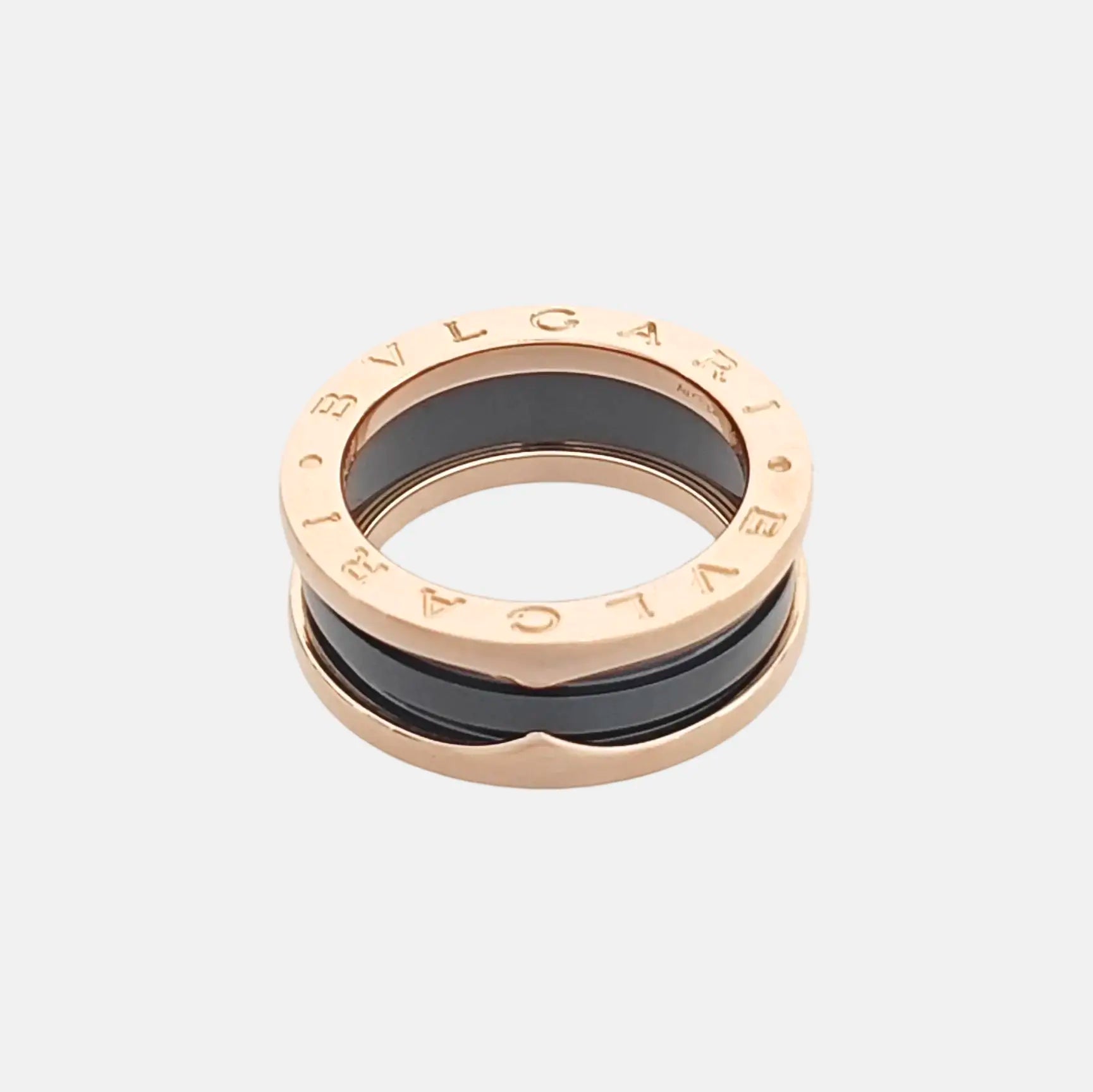 Anillo B.ZERO1 de oro rosa de 18k UE 51