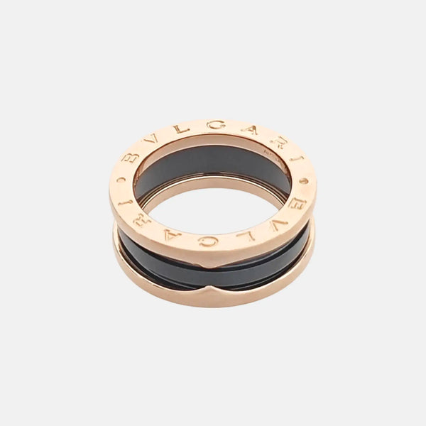Anillo B.ZERO1 de oro rosa de 18k UE 51
