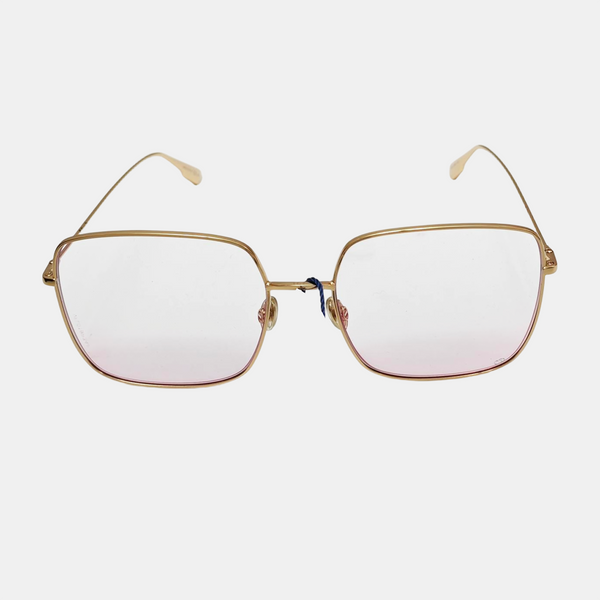 Metal Eyeglasses Gold