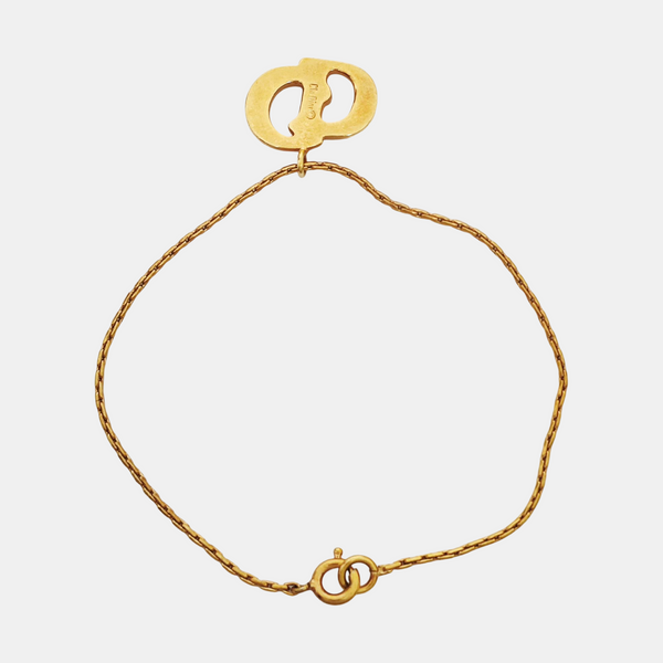 Petit CD Metal Gold Bracelet