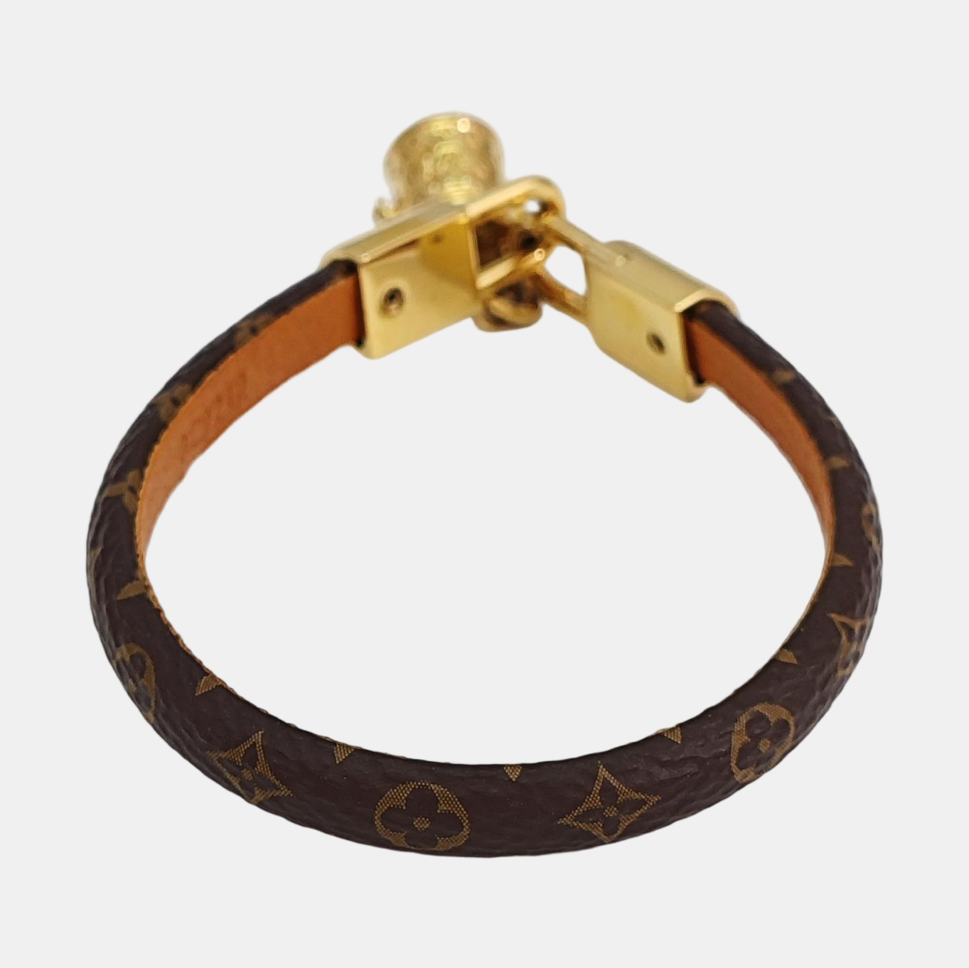 ALMA Coated Canvas Brown Bangle