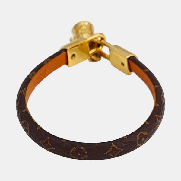 ALMA Coated Canvas Brown Bangle