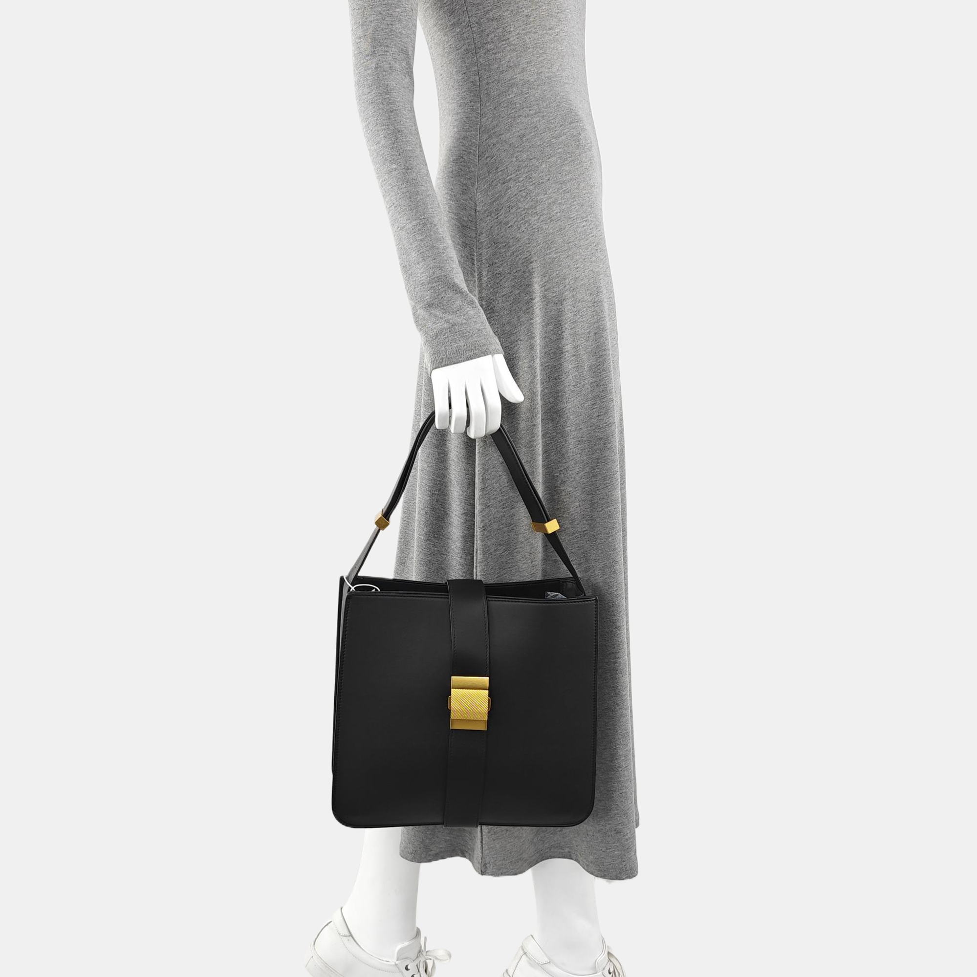 Marie Lambskin Black