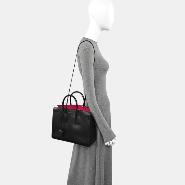 SAC DE JOUR Calfskin Black