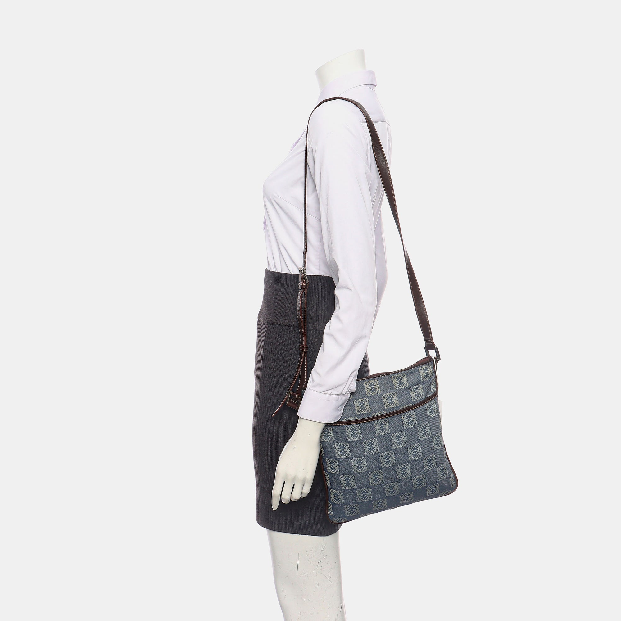 Monogram Canvas Blue