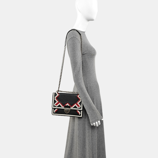 Calfskin Shoulder Bag Black