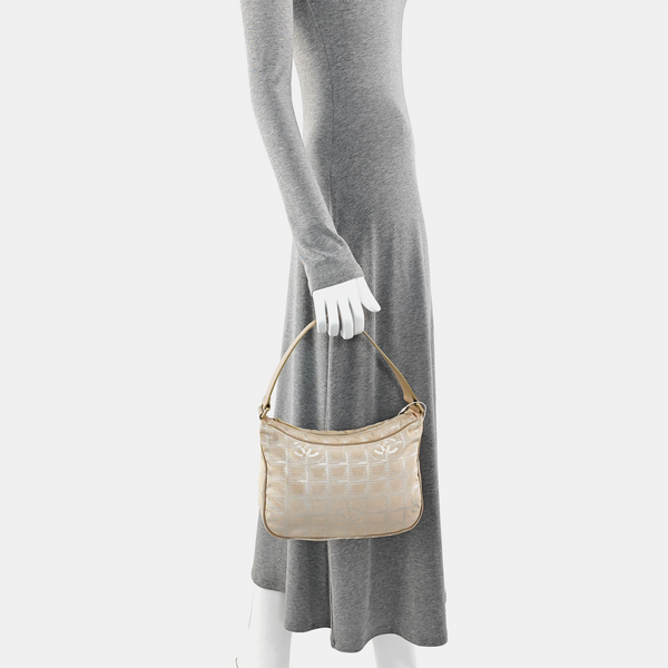 TRAVEL LINE Quilted Canvas Beige