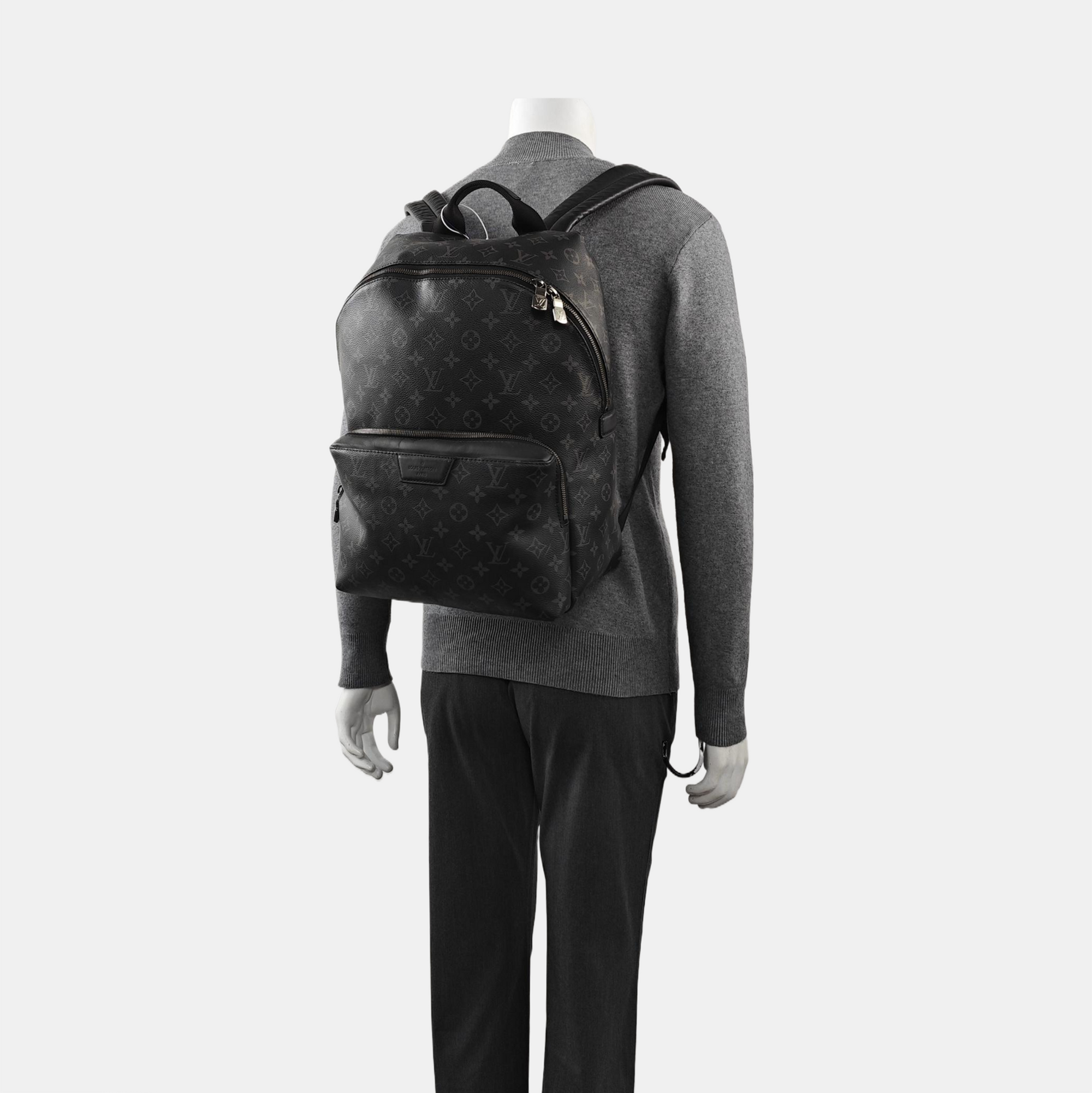 DISCOVERY PM Monogram Coated Canvas Black