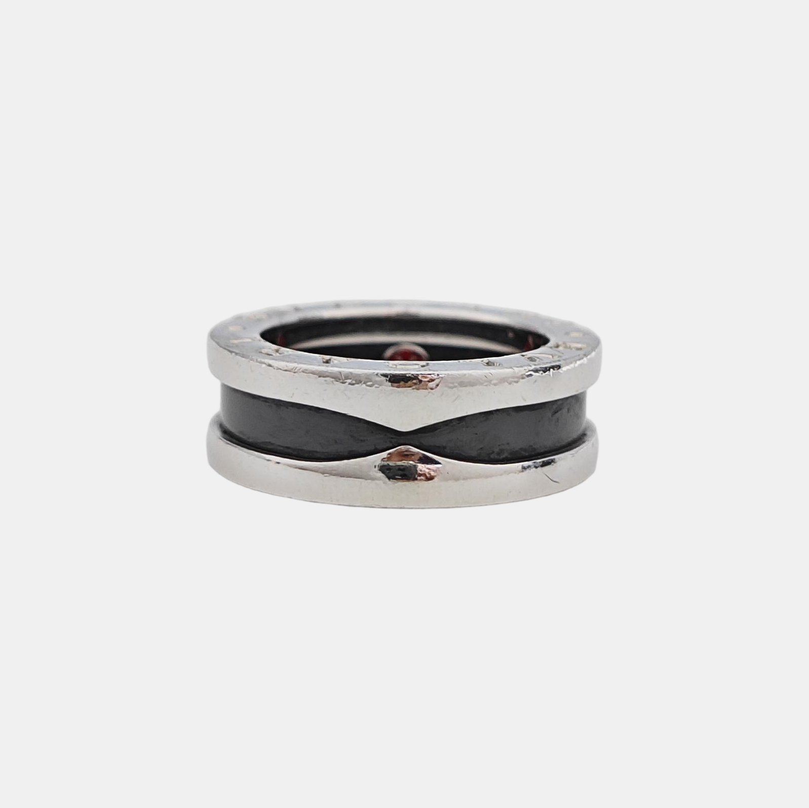 B.ZERO1 925 Sterling Silver Ring EU 45